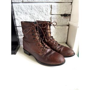 Ariat Heritage Lacer Boots Western Leather Women's Size 8B Cowgirl Cowboy